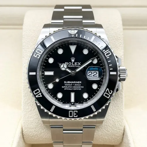 126610LN ブラック ステンレススチール 41mm