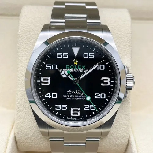 126900 ブラック ステンレススチール オイスターブレス