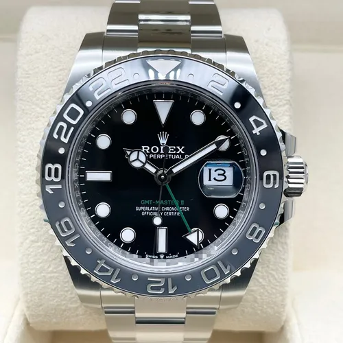 126710GRNR ブラック ステンレススチール オイスターブレス