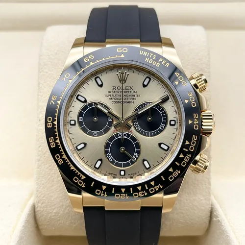 116518LN  イエローゴールド シャンパン＆ブラック