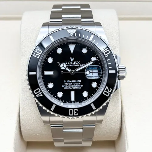 126610LN ブラック ステンレススチール 41mm