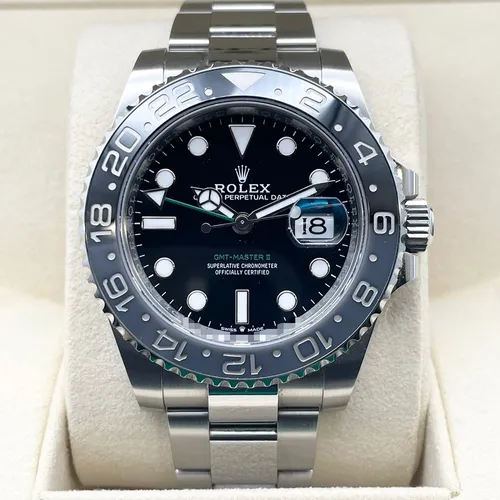 126710GRNR ブラック ステンレススチール オイスターブレス