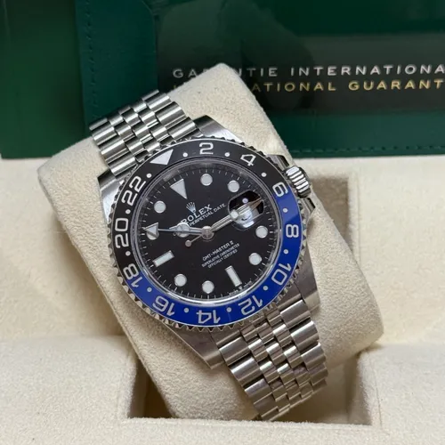 126710BLNR ブラック ステンレススチール ジュビリーブレス