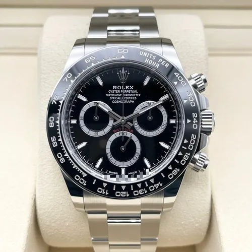 126500LN ブラック ステンレススチール オイスターブレス