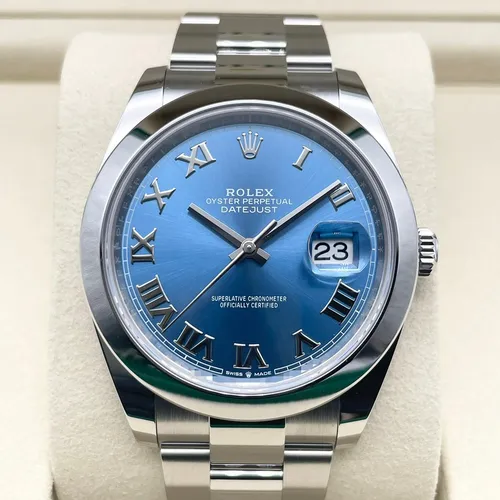 126300 アズーロブルー オイスターブレスレット