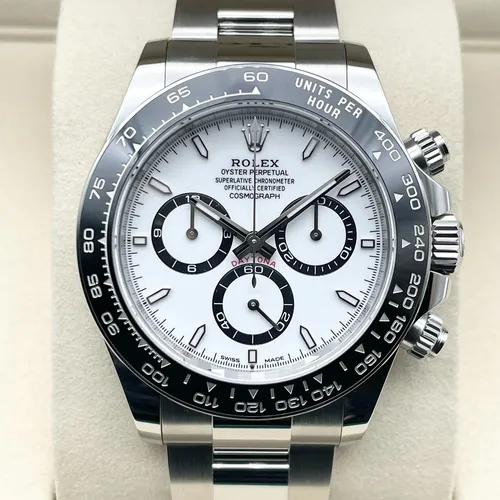 126500LN ホワイト ステンレススチール 40mm