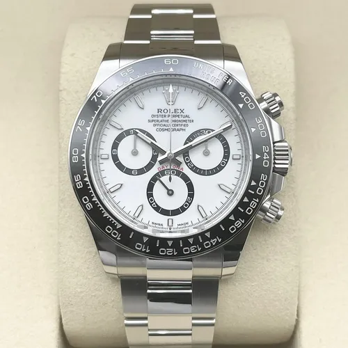 126500LN ホワイト ステンレススチール 40mm