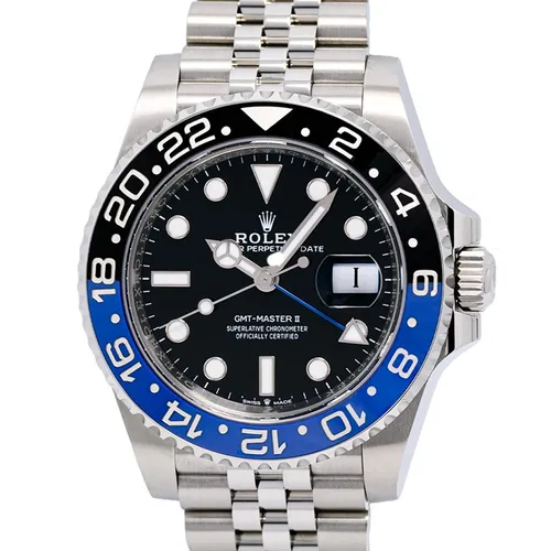 126710BLNR ブラック ステンレススチール ジュビリーブレス