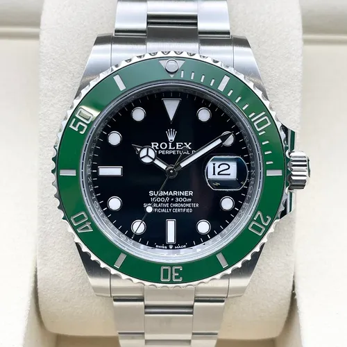 126610LV ブラック ステンレススチール 41mm