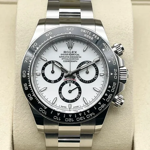 126500LN ホワイト ステンレススチール 40mm