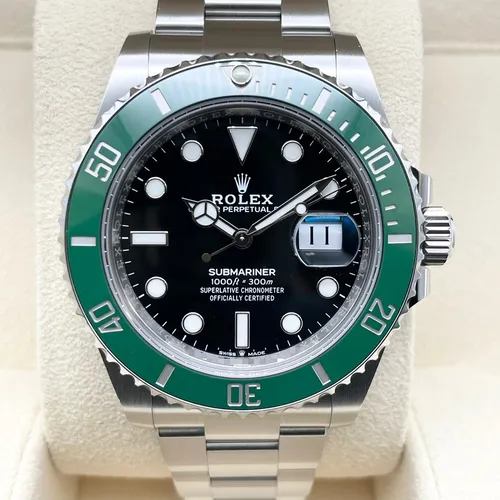 126610LV ブラック ステンレススチール 41mm