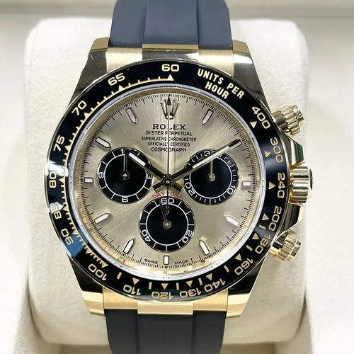 126518LN ゴールデン・ブライトブラック オイスターフレックスブレスレット