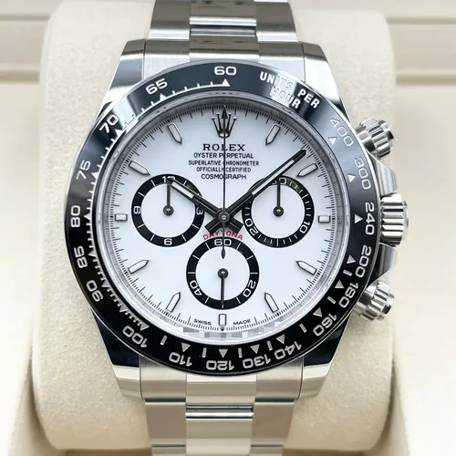 126500LN ホワイト ステンレススチール 40mm