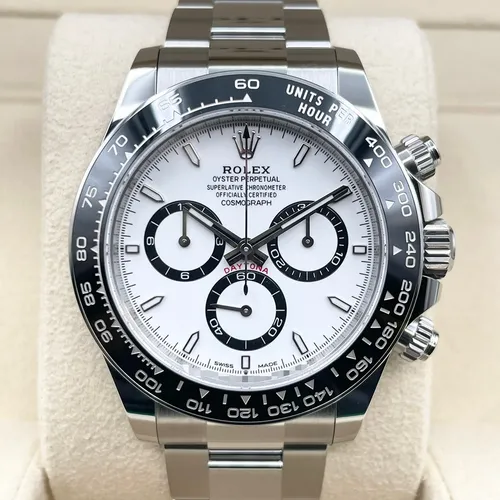 126500LN ホワイト ステンレススチール 40mm