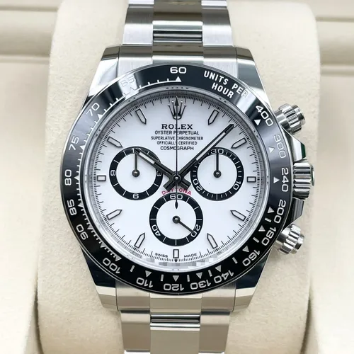 126500LN ホワイト ステンレススチール 40mm