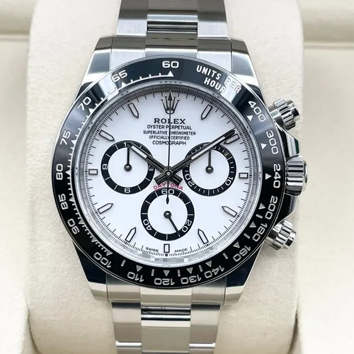 126500LN ホワイト ステンレススチール 40mm