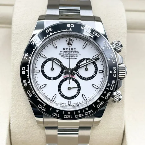 126500LN ホワイト ステンレススチール 40mm