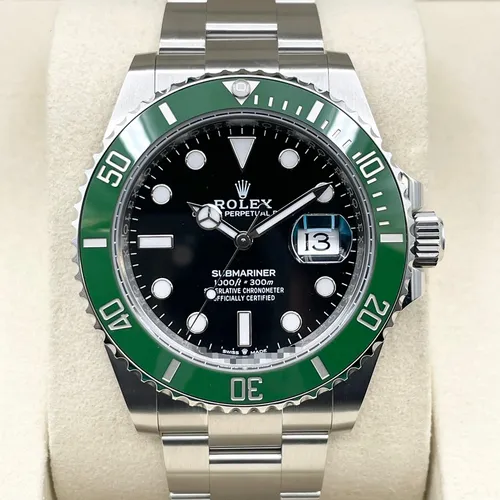 126610LV ブラック ステンレススチール 41mm