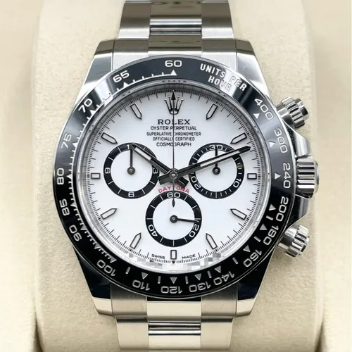 126500LN ホワイト ステンレススチール 40mm