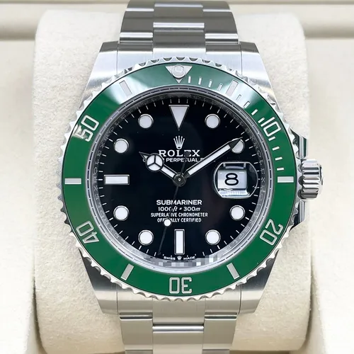 126610LV ブラック ステンレススチール 41mm
