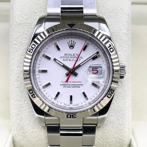116264 ホワイト ステンレススチール+ホワイトゴールド 36mm