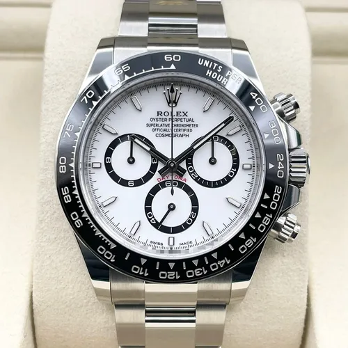 126500LN ホワイト ステンレススチール 40mm