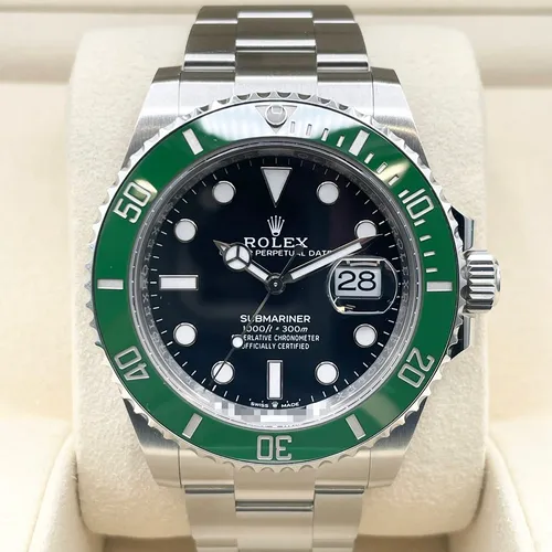 126610LV ブラック ステンレススチール 41mm