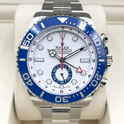 126680 ホワイト ステンレススチール 44mm オイスターブレス