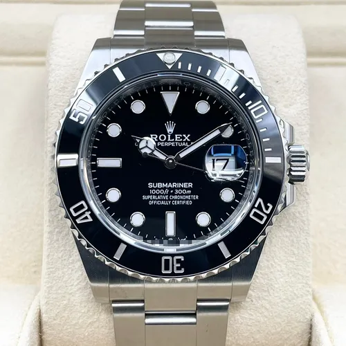 126610LN ブラック ステンレススチール 41mm