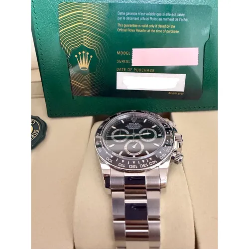 126500LN ブラック ステンレススチール オイスターブレス