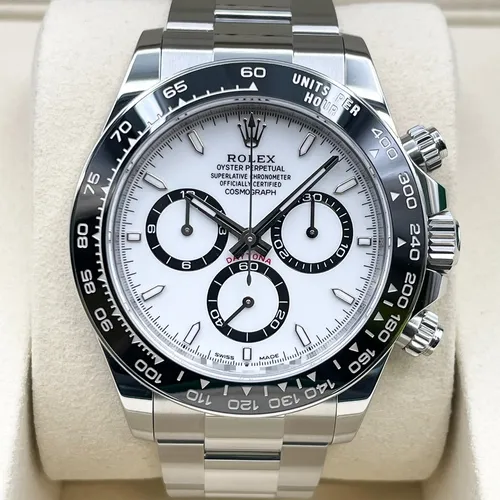 126500LN ホワイト ステンレススチール 40mm