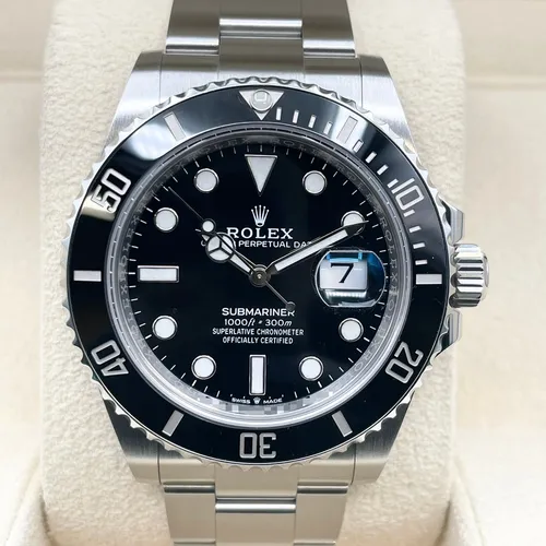 126610LN ブラック ステンレススチール 41mm