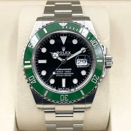 126610LV ブラック ステンレススチール 41mm