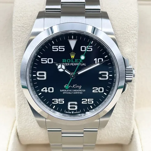 126900 ブラック ステンレススチール オイスターブレス