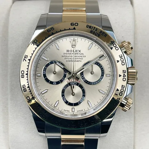 126503 シャンパン ステンレススチール+イエローゴールド 40mm