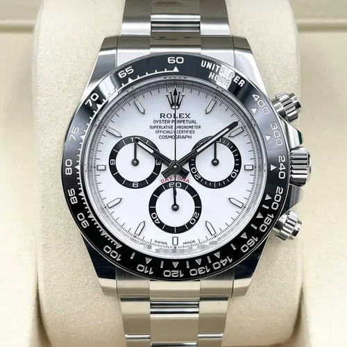 126500LN ホワイト ステンレススチール 40mm