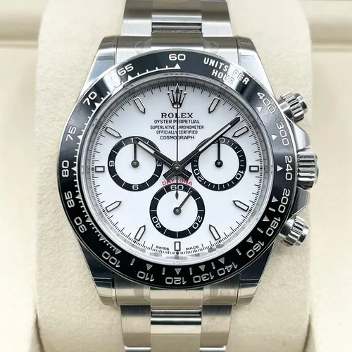 126500LN ホワイト ステンレススチール 40mm