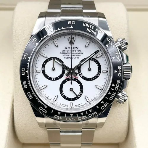 126500LN ホワイト ステンレススチール 40mm