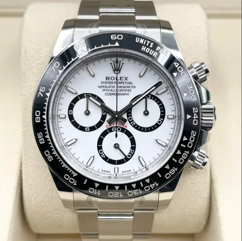126500LN ホワイト ステンレススチール 40mm
