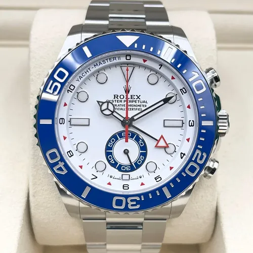 126680 ホワイト ステンレススチール 44mm オイスターブレス