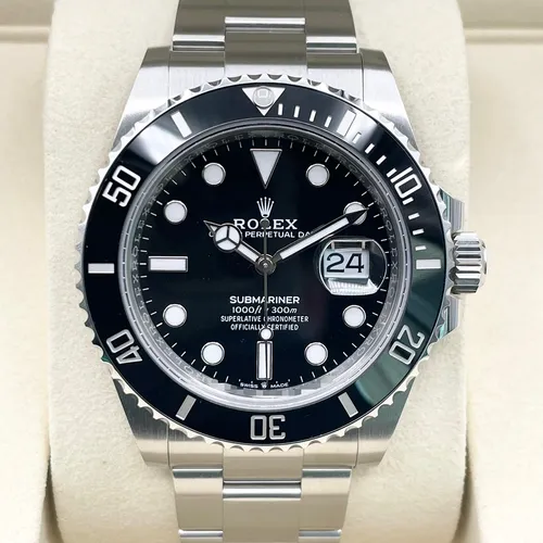 126610LN ブラック ステンレススチール 41mm