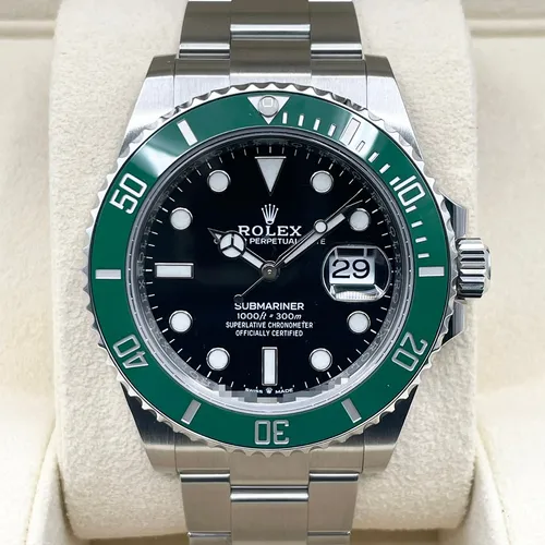 126610LV ブラック ステンレススチール 41mm