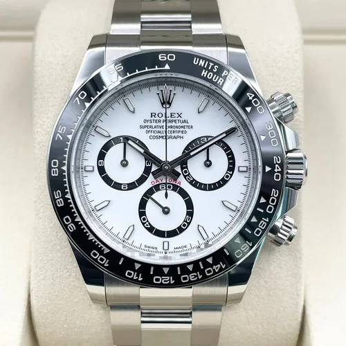 126500LN ホワイト ステンレススチール 40mm