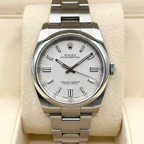 116000 ホワイト ステンレススチール 36mm