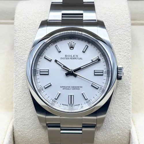 116000 ホワイト ステンレススチール 36mm