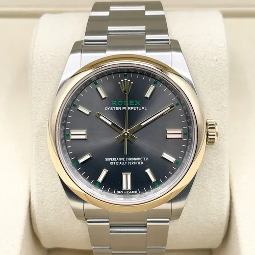 126003 スレート イエローロレゾール 36mm オイスターブレス