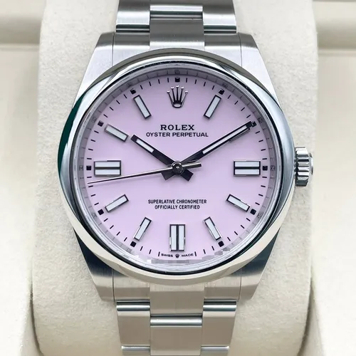 134300 キャンディピンク オイスターブレスレット 41mm