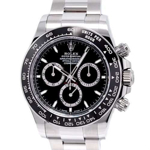 126500LN ブラック ステンレススチール オイスターブレス