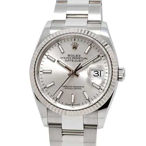 126234 シルバー ホワイトロレゾール 36mm オイスターブレス