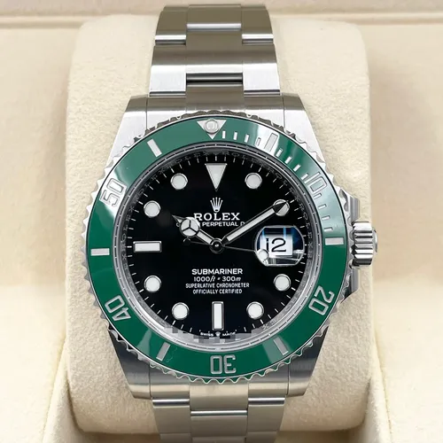 126610LV ブラック ステンレススチール 41mm
